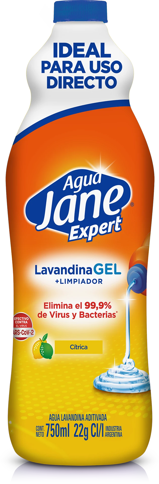 3D Agua Jane Expert Gel Citrica 730